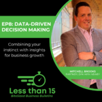 Data Driven Decision Making with Mitchell Brooks | Less Than 15 Podcast | DFL Australia New Zealand