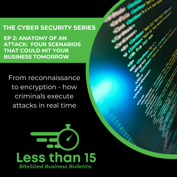 EP 2_ _ Anatomy of an Attack_ Four Scenarios That Could Hit Your Business Tomorrow_ Cyber Security Series _ DFKANZ _ Less Than 15